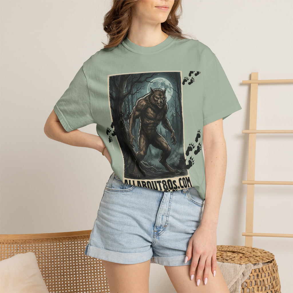 Werewolf Graphic T-Shirt — AllAbout80s.com Retro Horror Tee
