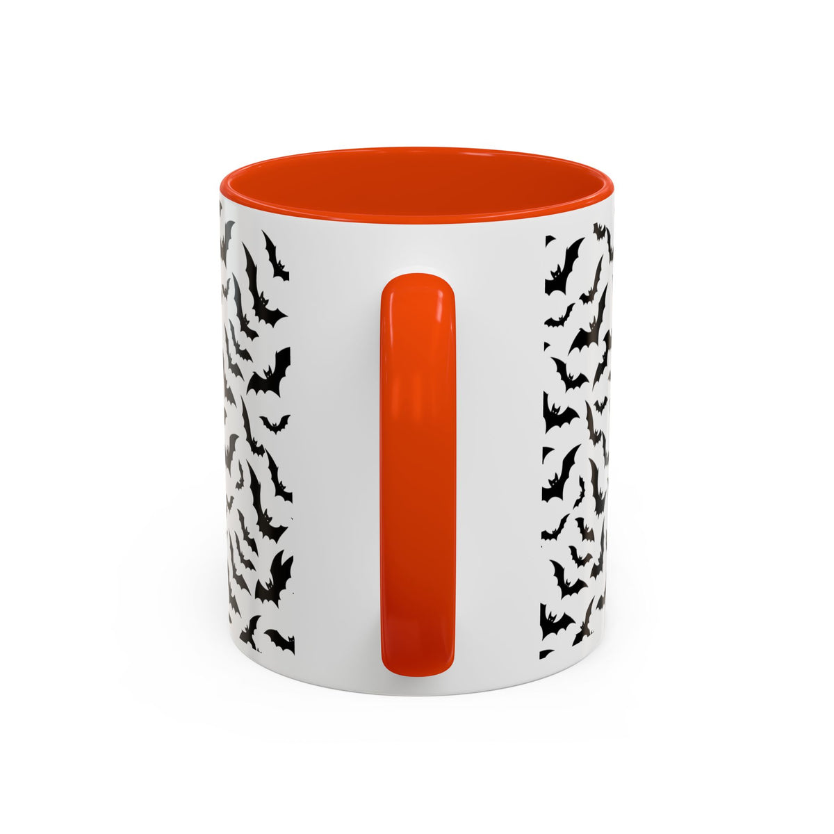 Vampire Dracula Bat Pattern Coffee Mug – Gothic Halloween 11oz/15oz