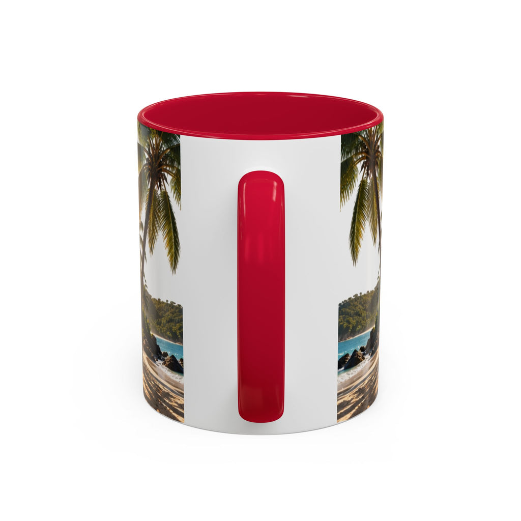 Live Your Dreams Palm Tree Mug
