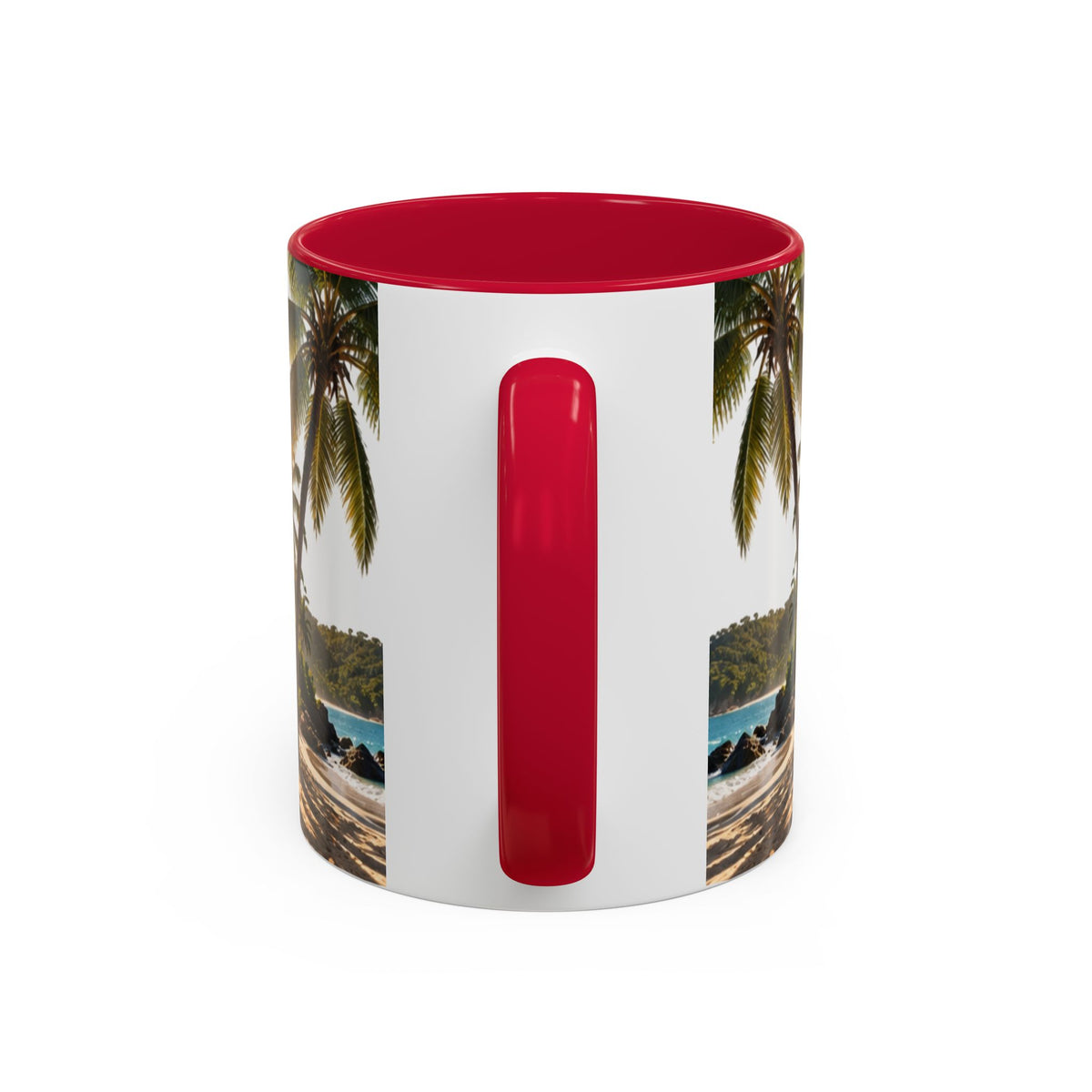 Live Your Dreams Palm Tree Mug