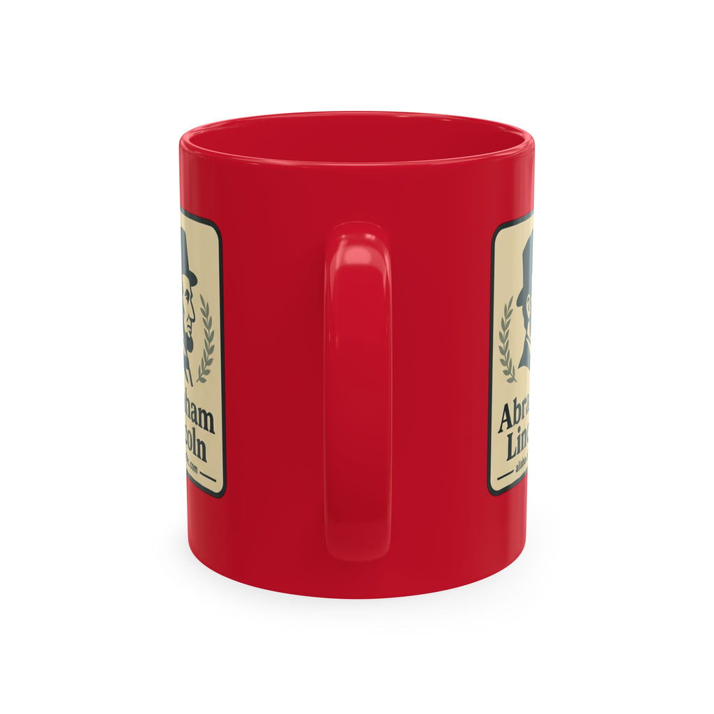 Abraham Lincoln Ceramic Mug – Vintage Portrait Political History Coffee Cup