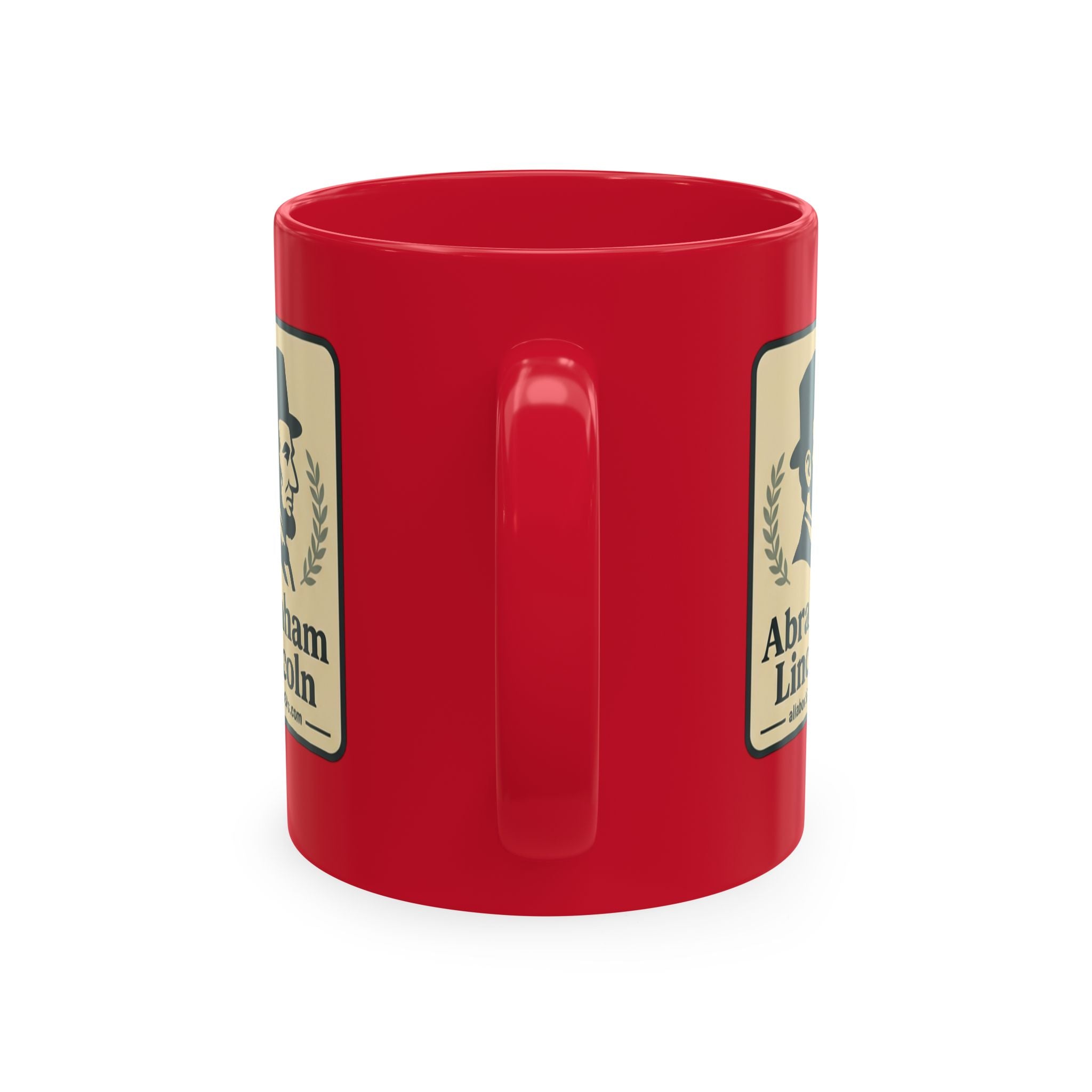 Abraham Lincoln Ceramic Mug – Vintage Portrait Political History Coffee Cup