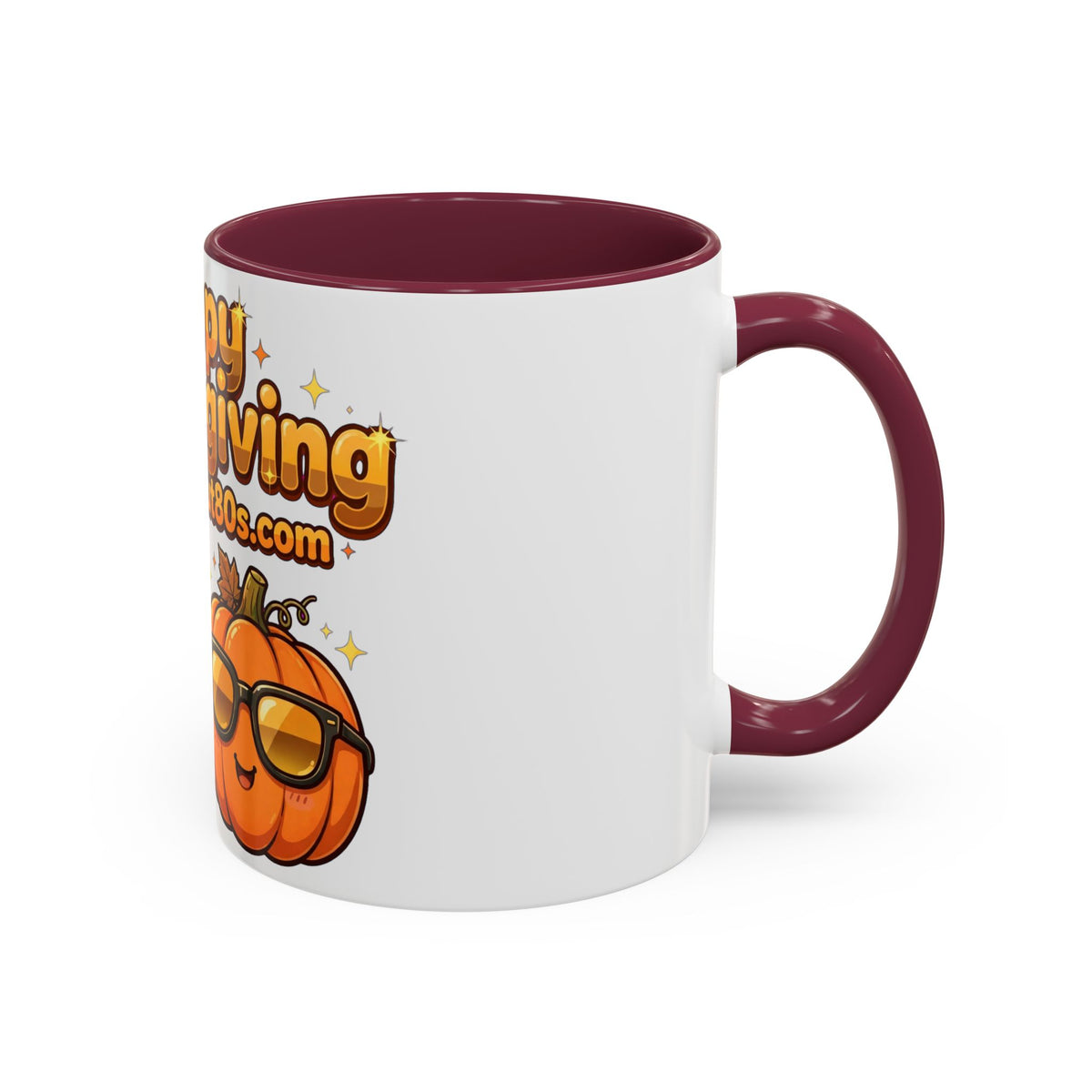 Happy Thanksgiving Pumpkin & Scarecrow Mug – Festive Fall Coffee Cup (11oz, 15oz)