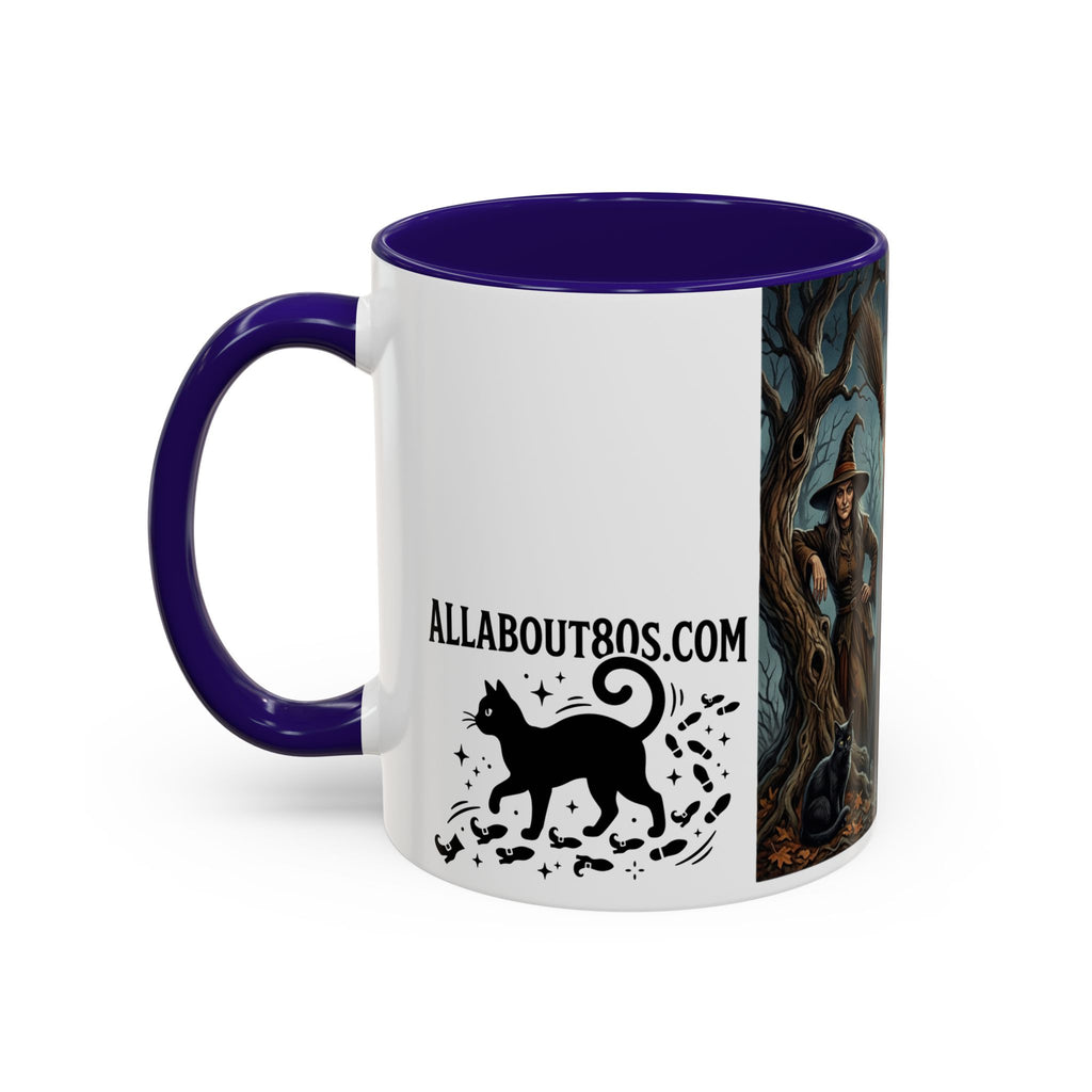 Witches Night Ceramic Mug — Spooky Witch Coven Halloween Coffee Cup (11oz/15oz)