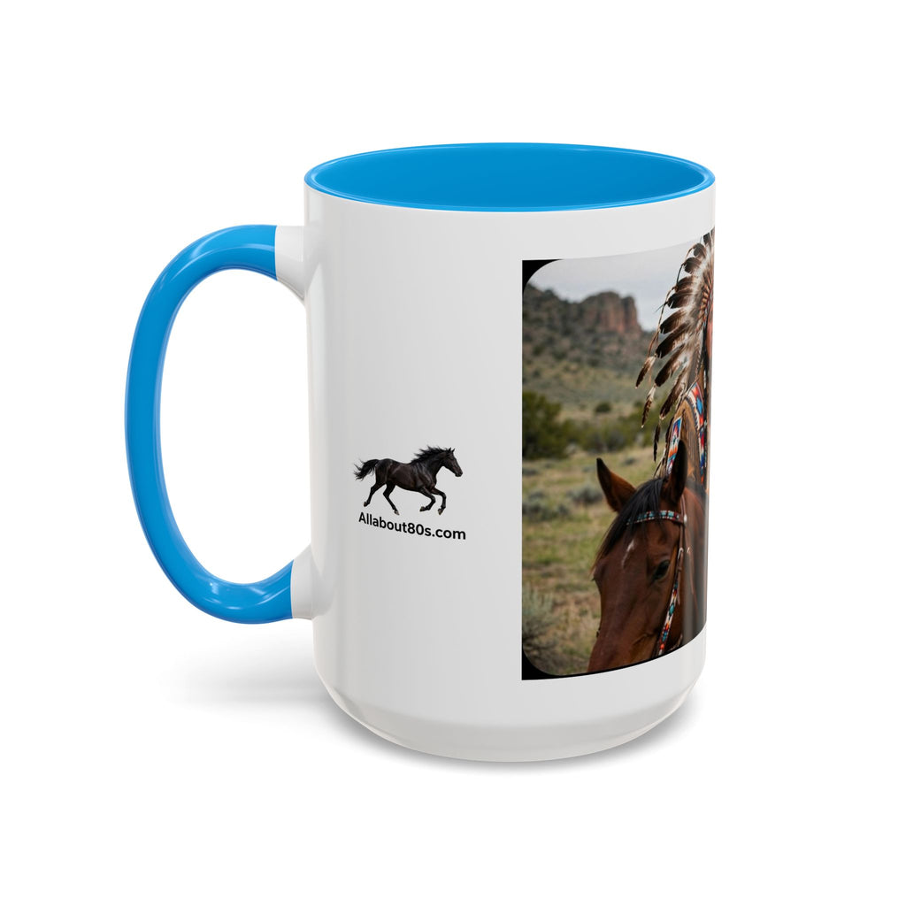 Native American Couple Photo Coffee Mug (11oz/15oz)