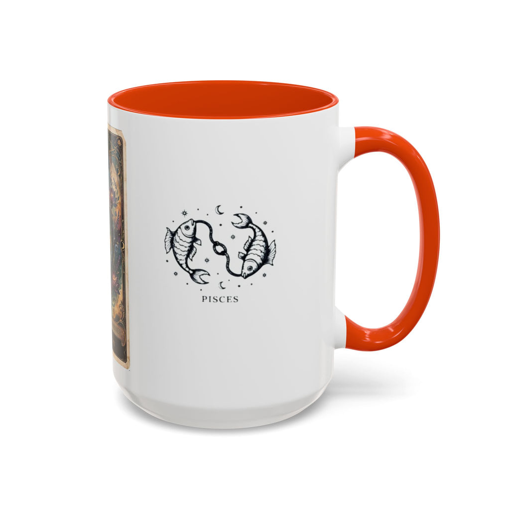Pisces Zodiac Mug – Artistic Pisces Fish Coffee Cup (11oz & 15oz)