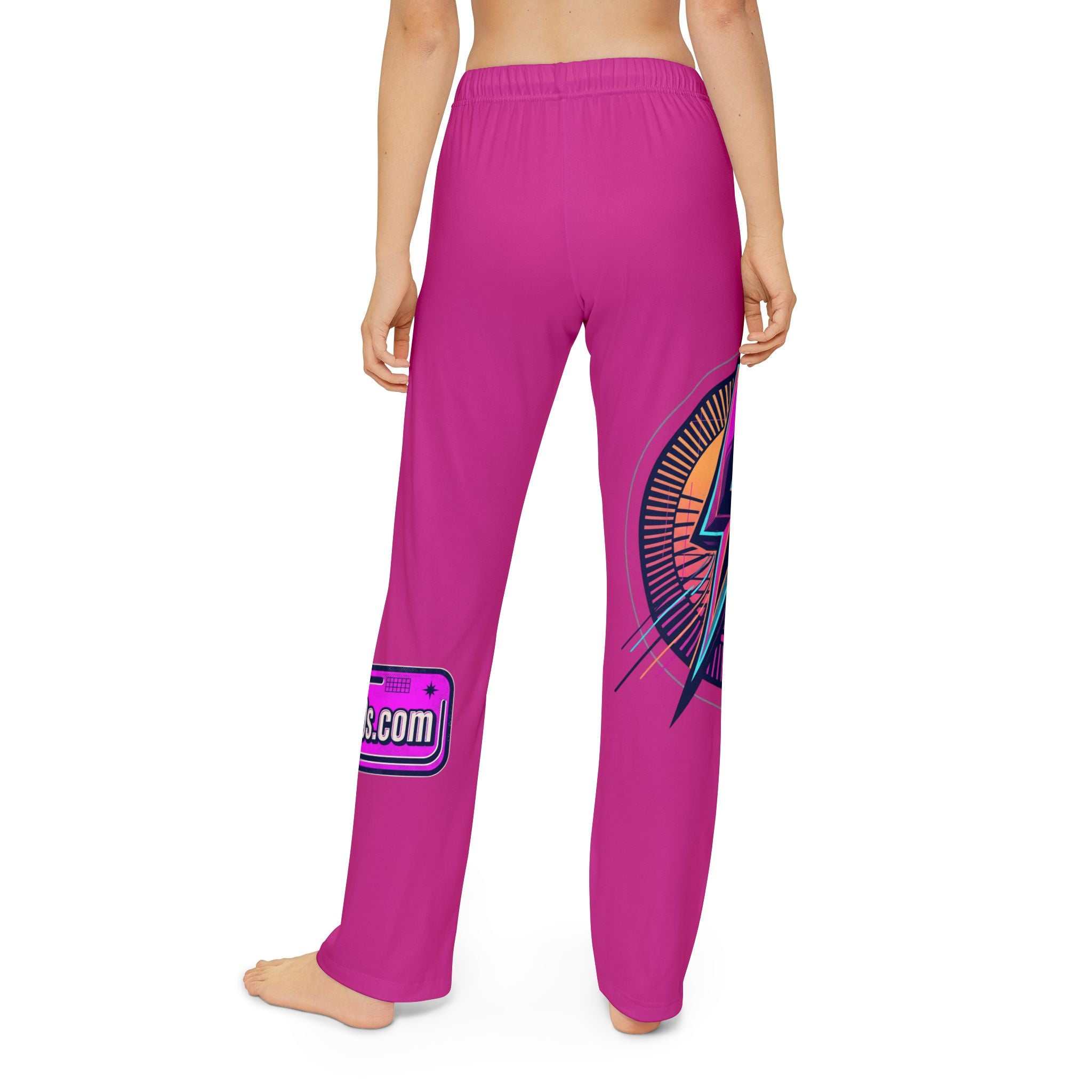 Retro Lightning Kids Lounge Pants — AllAboutThe80s.com Logo