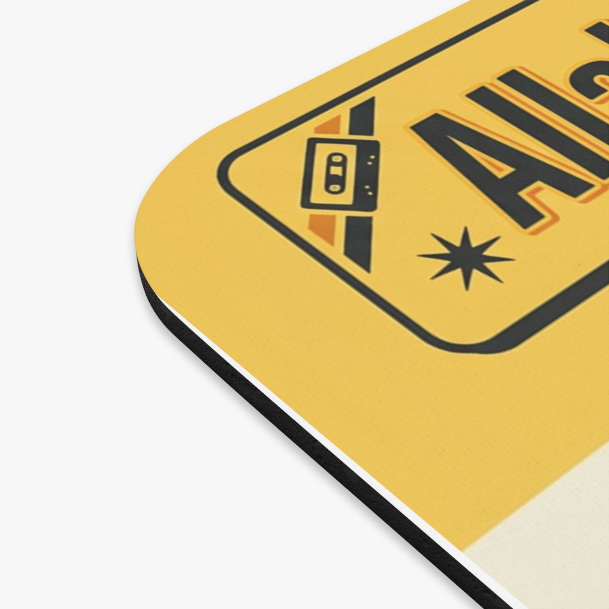 Beecause 80s Mouse Pad — AllAbout80s.com Retro Bee Desk Mat