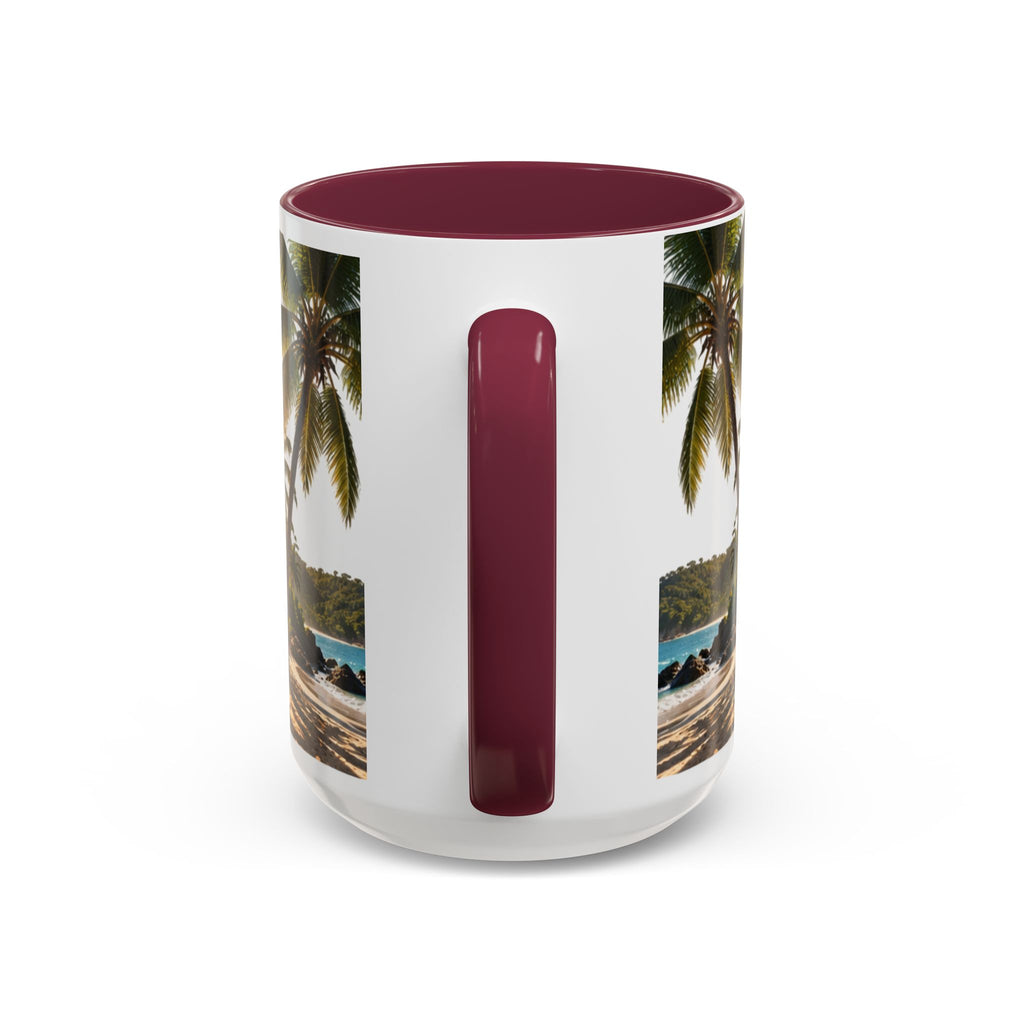 Live Your Dreams Palm Tree Mug