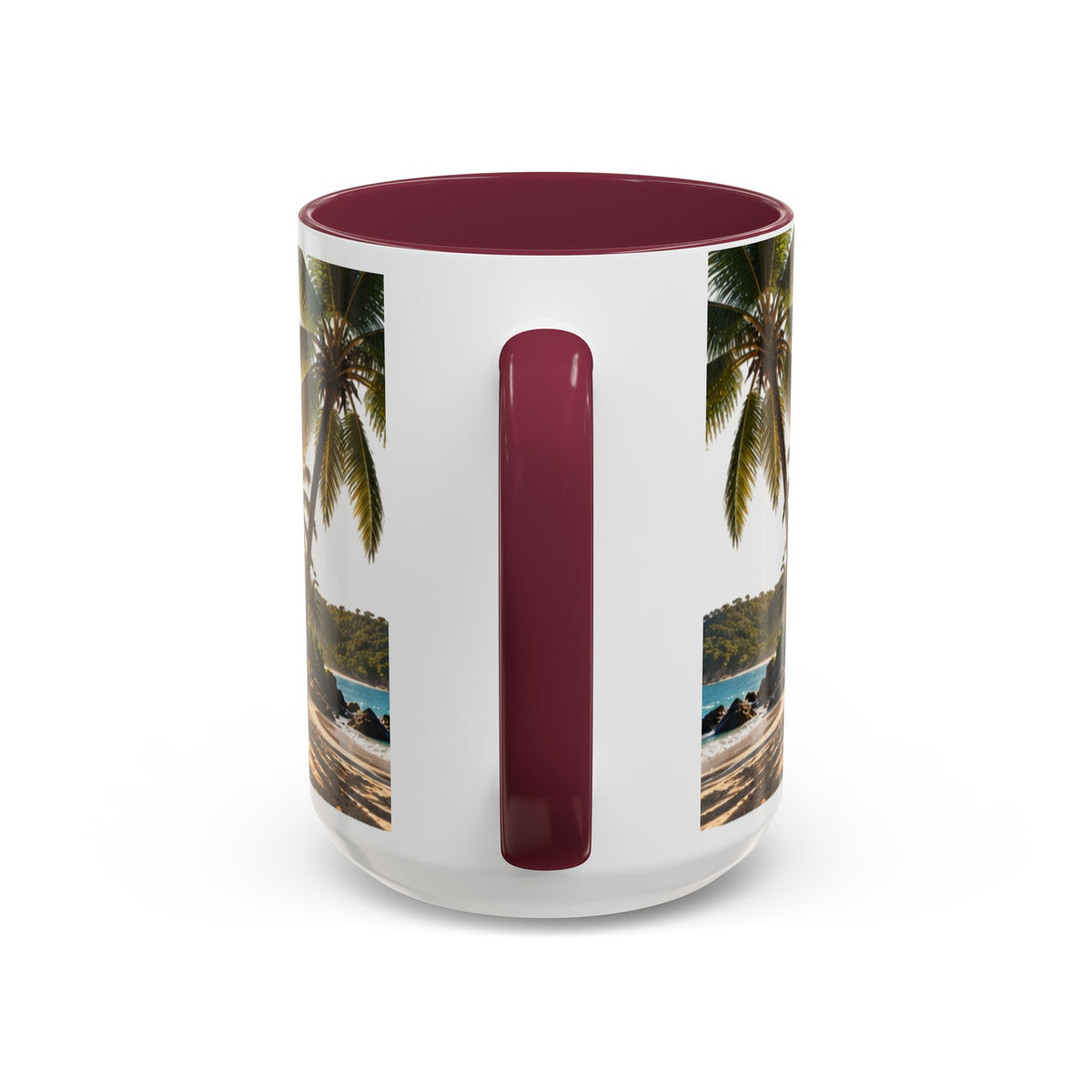 Live Your Dreams Palm Tree Mug
