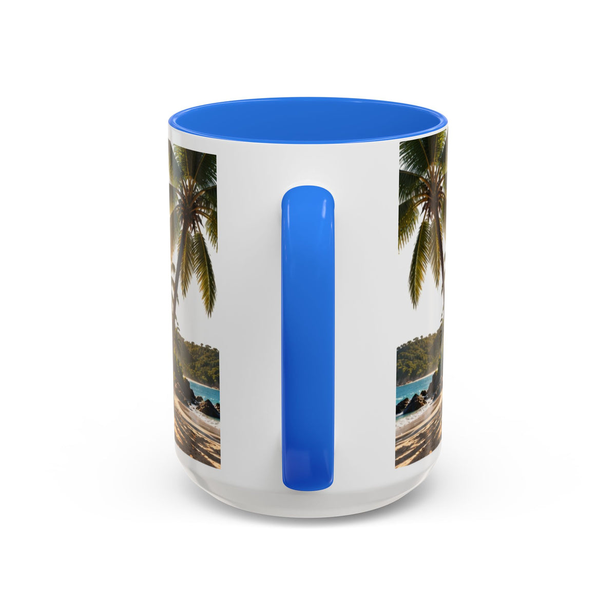 Live Your Dreams Palm Tree Mug
