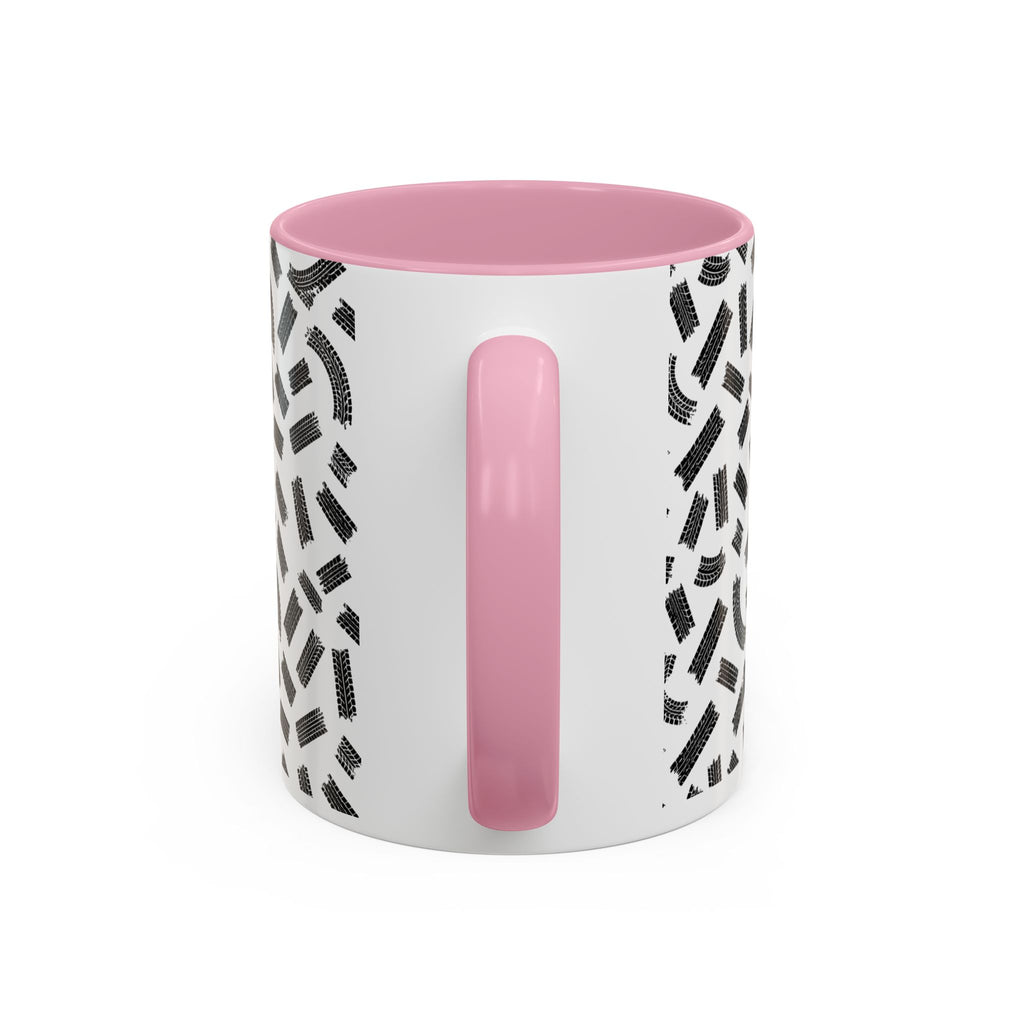 Witch Motorcycle Mug — Red-Haired Biker Witch Ceramic Coffee Cup