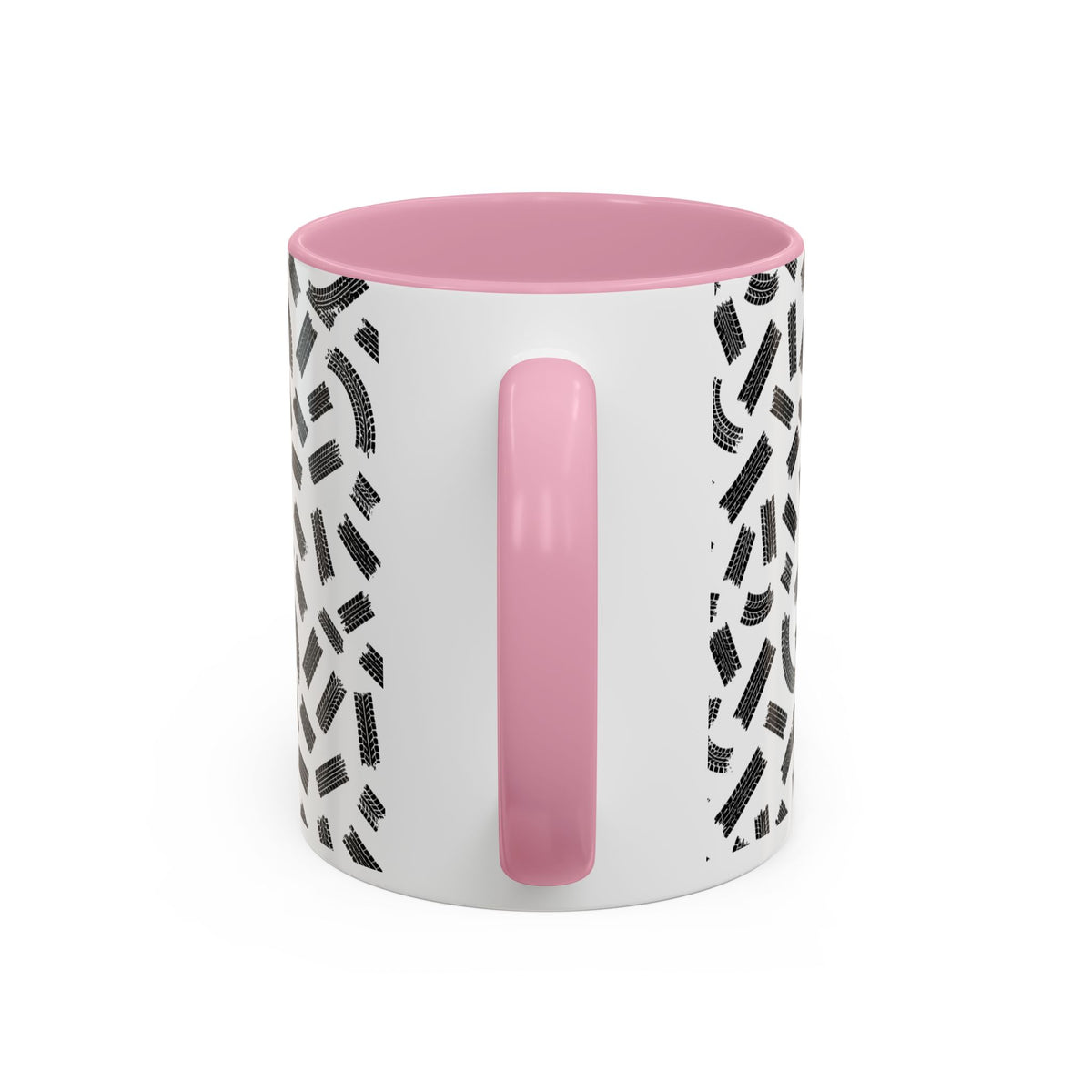 Witch Motorcycle Mug — Red-Haired Biker Witch Ceramic Coffee Cup