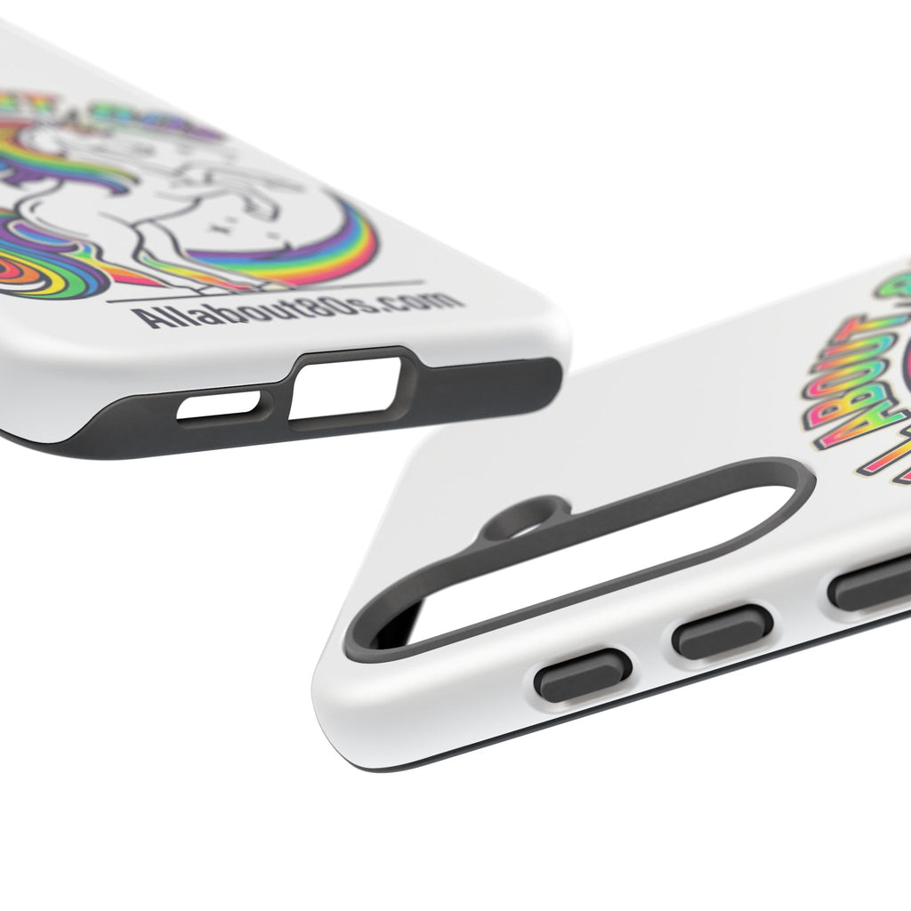 All About 80s Rainbow Unicorn Phone Case