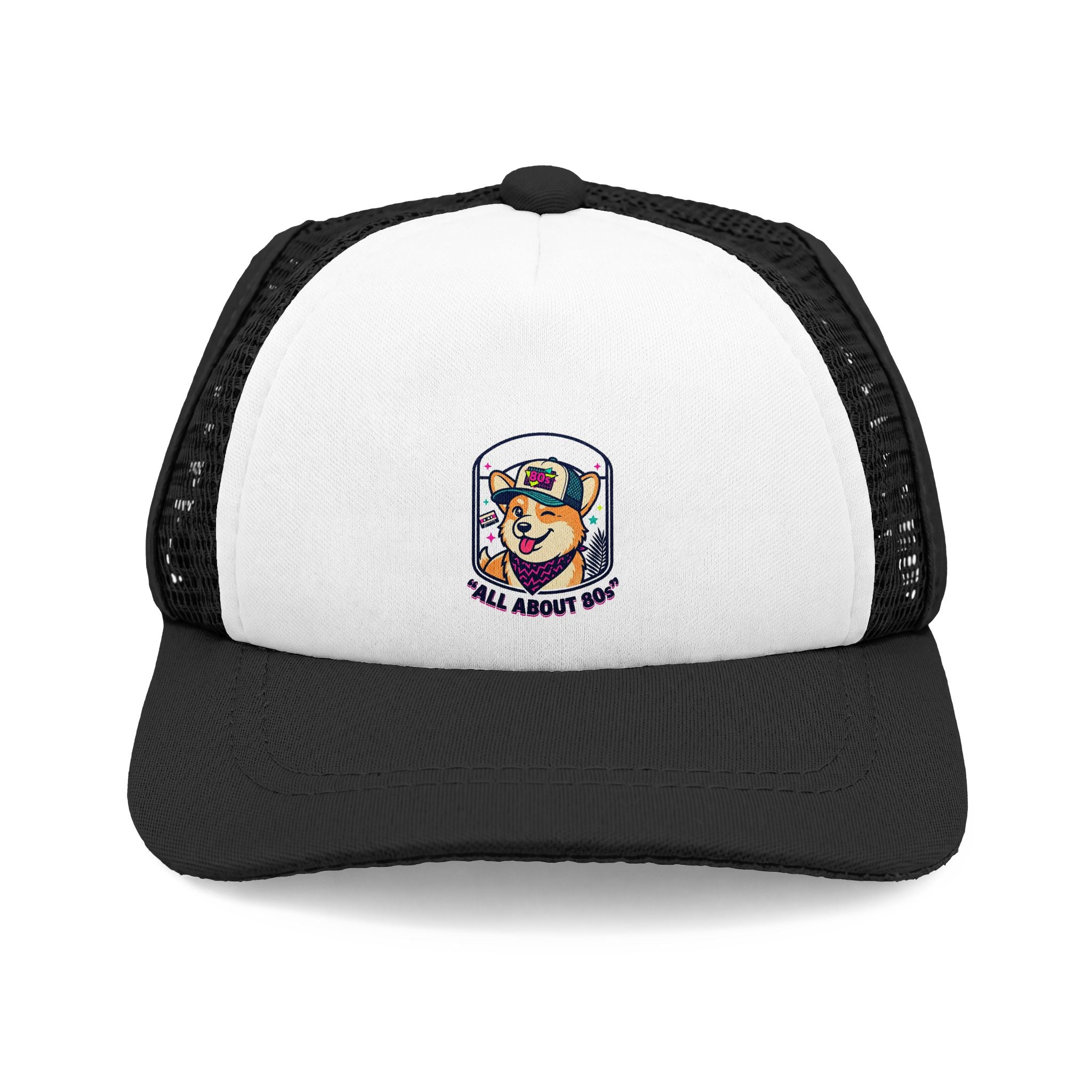 Dog Trucker Hat – 'All About Boy' Foam Front Cap