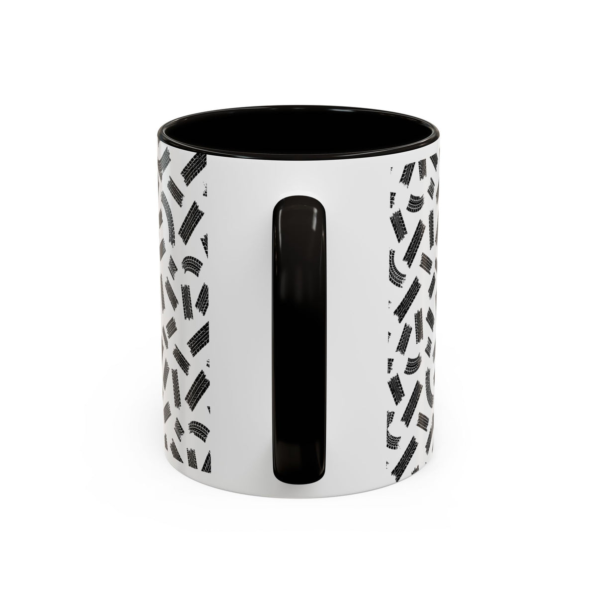 Witch Biker Motorcycle Mug — Retro 80s Neon Witch on Bike Coffee Cup (11oz/15oz)