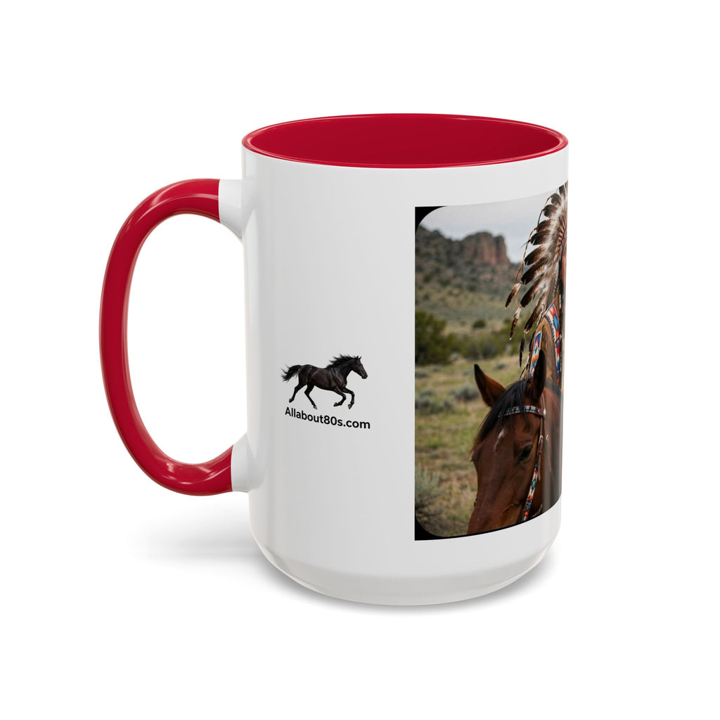 Native American Couple Photo Coffee Mug (11oz/15oz)