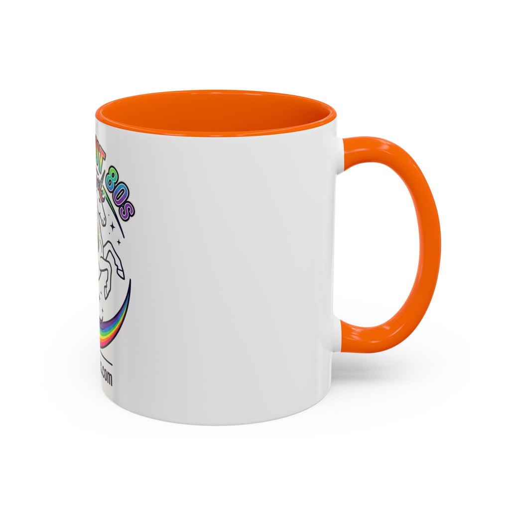 All About 80s Unicorn Rainbow Coffee Mug (11/15oz)