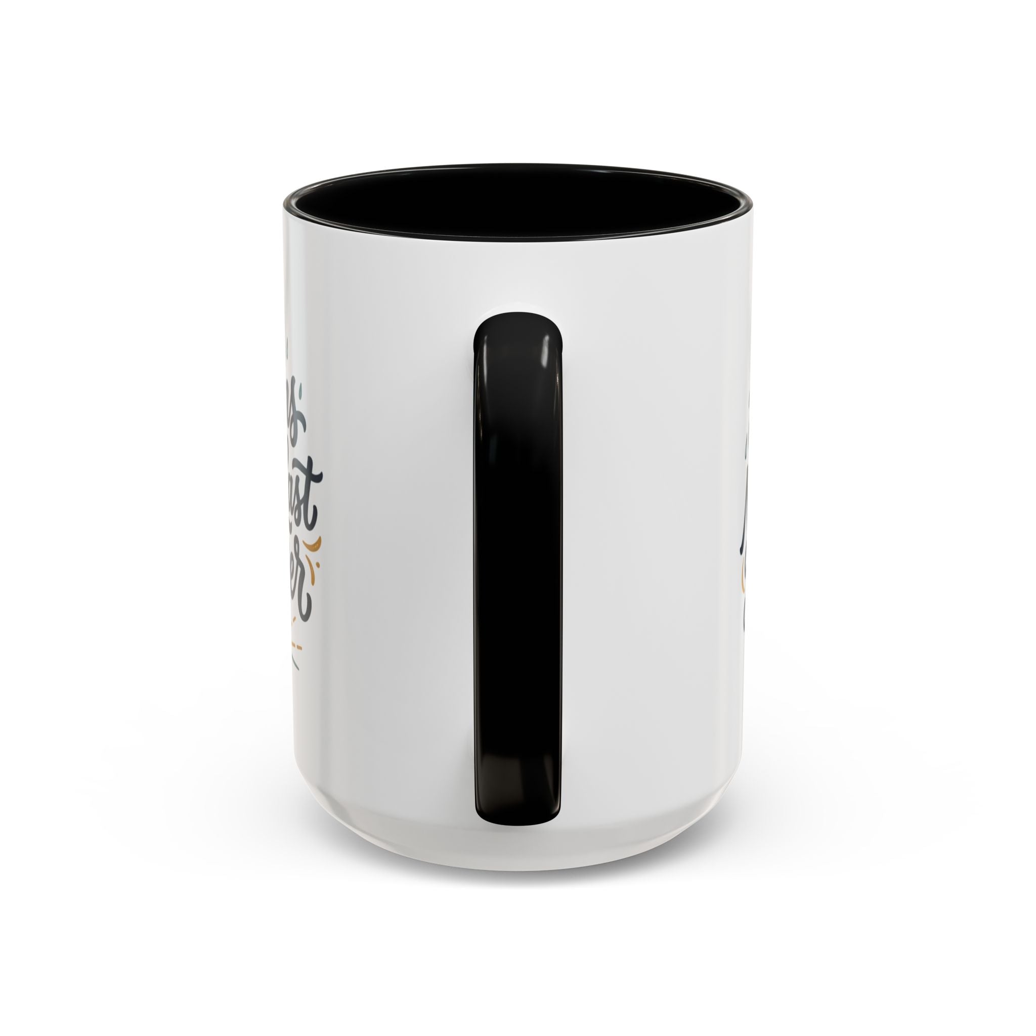 Accent Coffee Mug — 'Storms Never Last Forever' Inspirational Ceramic Coffee Cup (11/15oz)