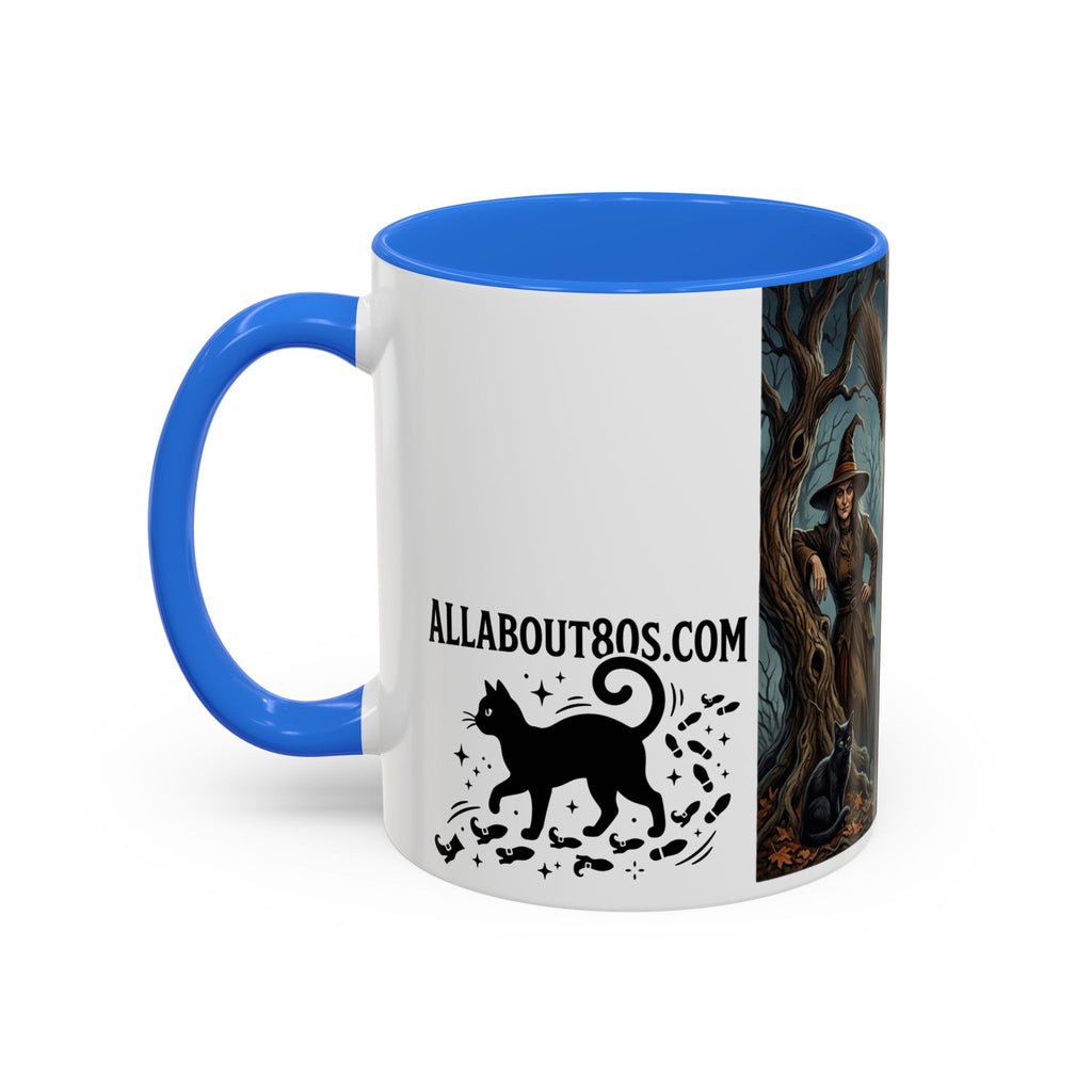Witches Night Ceramic Mug — Spooky Witch Coven Halloween Coffee Cup (11oz/15oz)