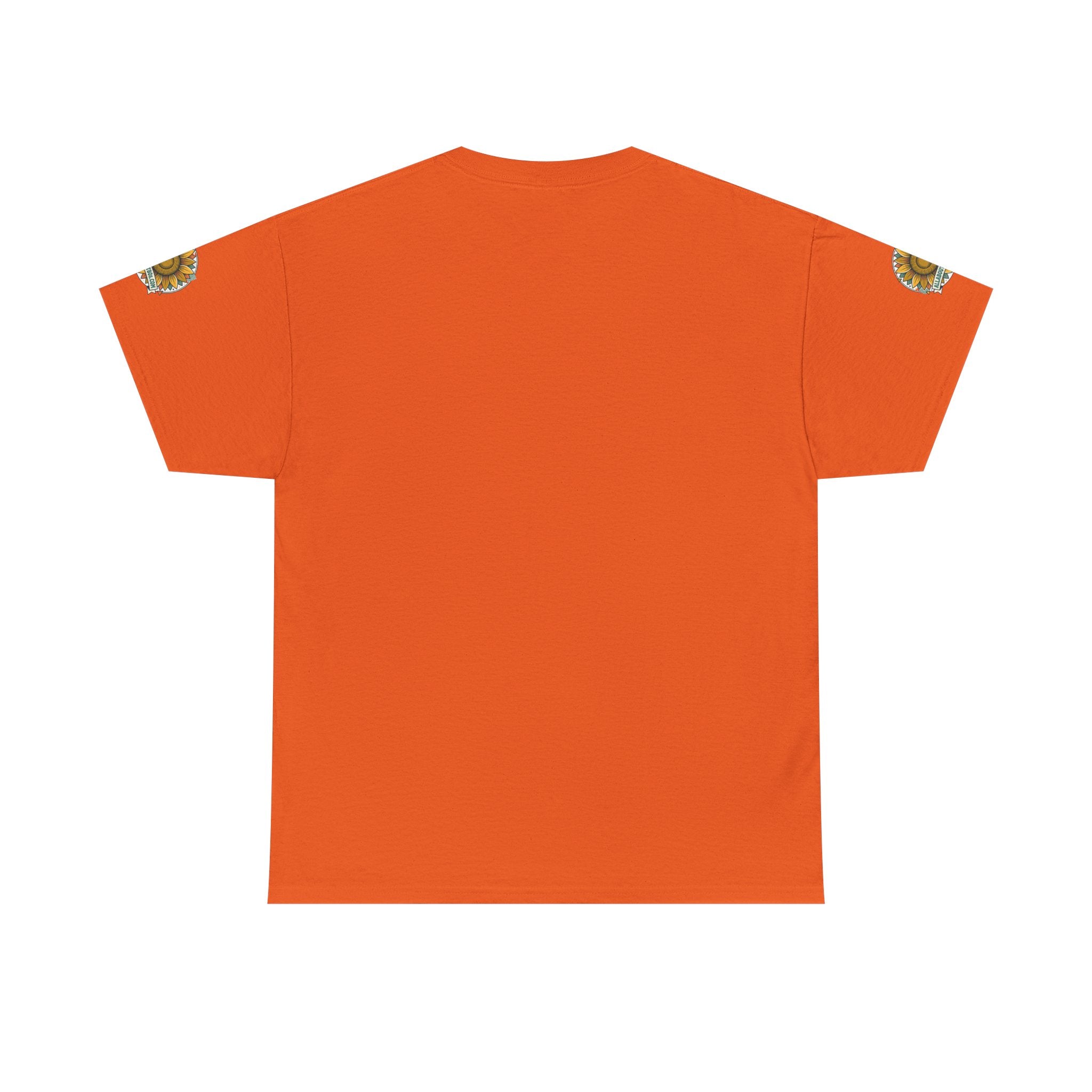 Sunflower Logo T-Shirt — AllAbout80s.com Vintage Floral Tee