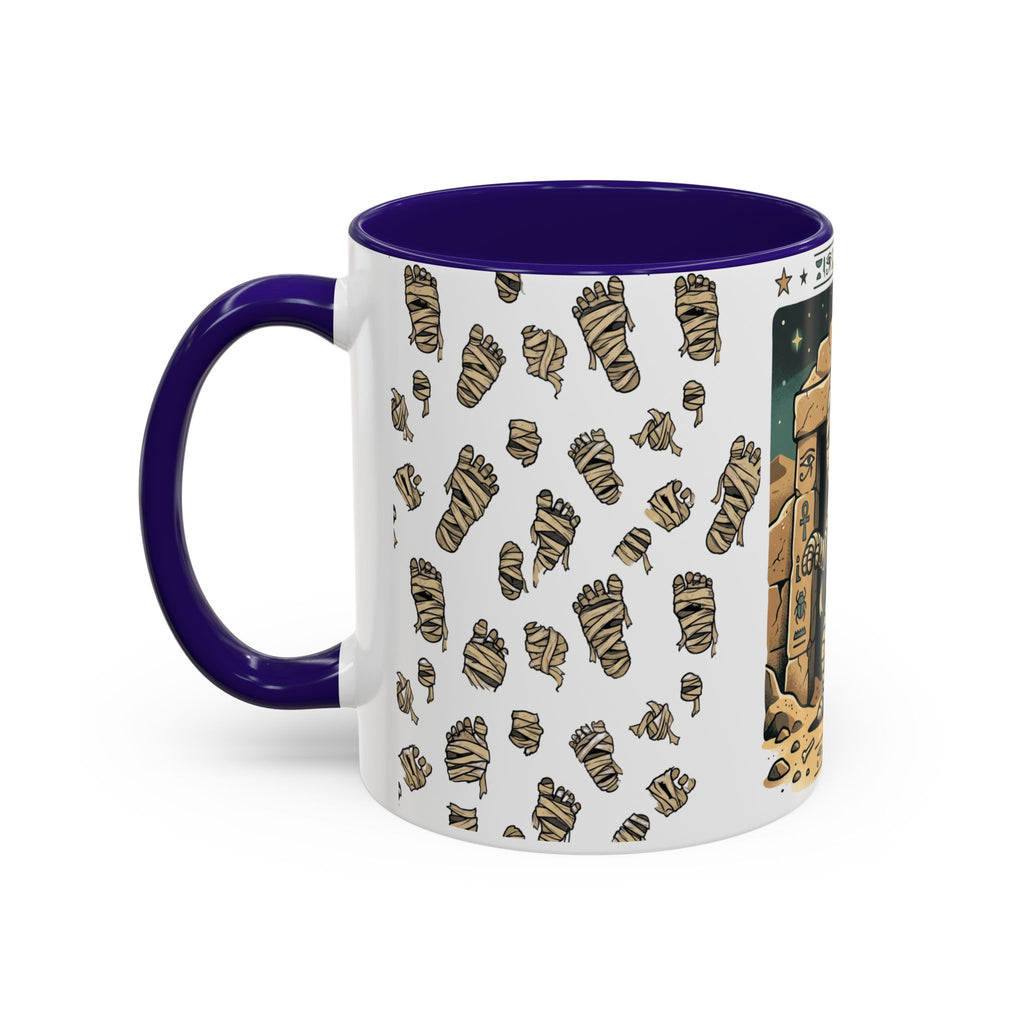 Mummy Mug – Cute Cartoon Egyptian Mummy Coffee Cup (11oz & 15oz)