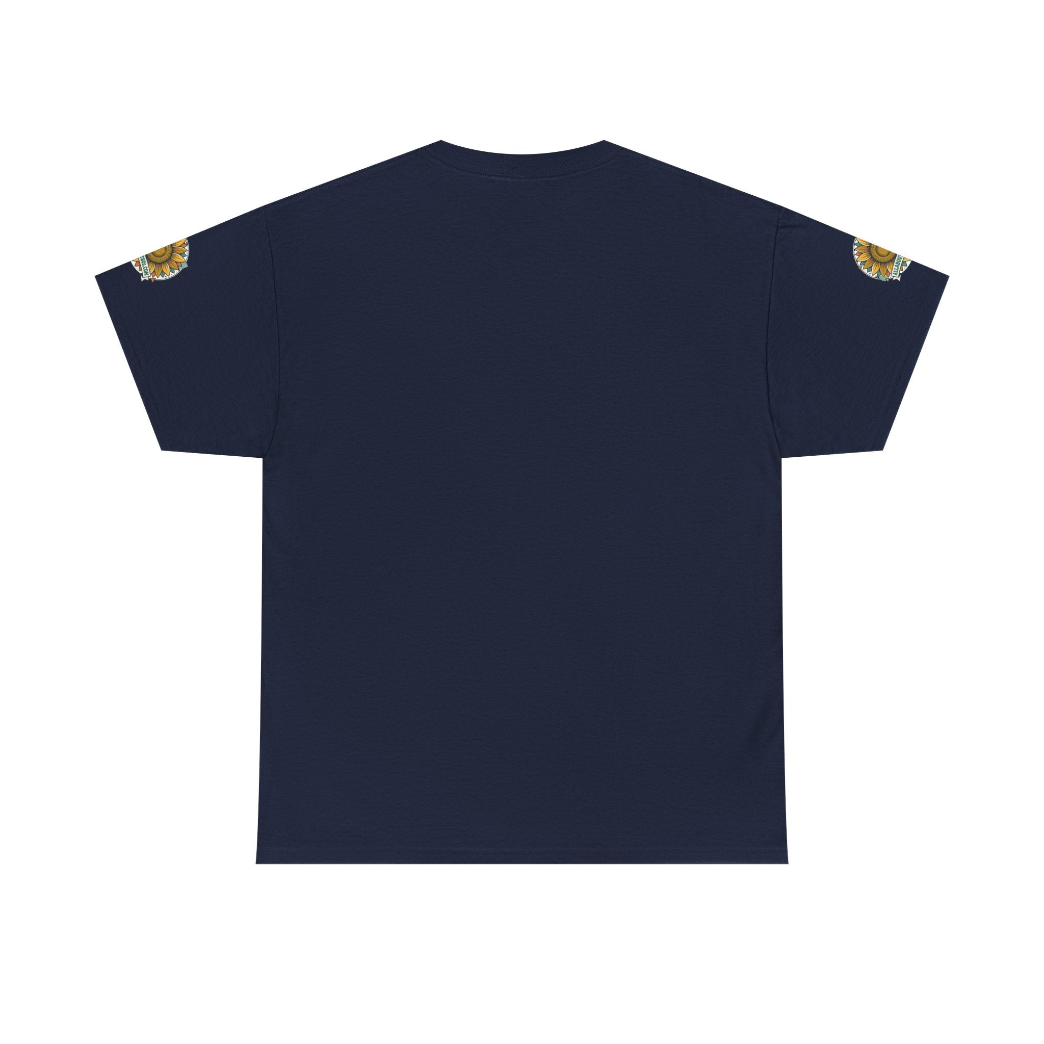 Sunflower Logo T-Shirt — AllAbout80s.com Vintage Floral Tee