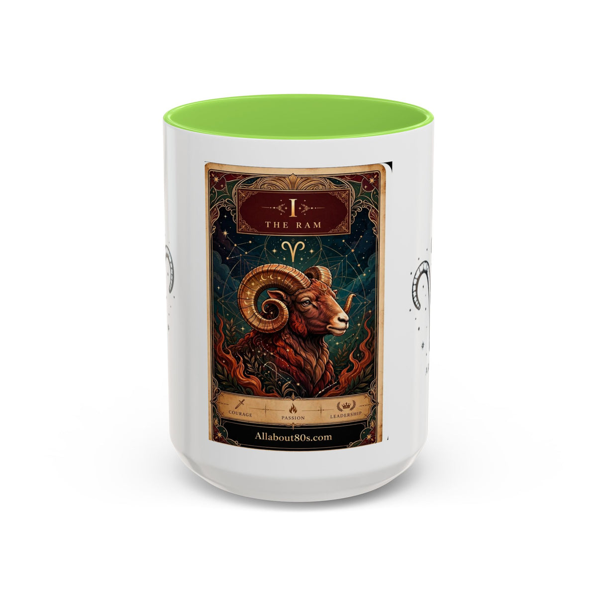 Aries Zodiac Ram Mug — Astrological Coffee Cup (11oz & 15oz)