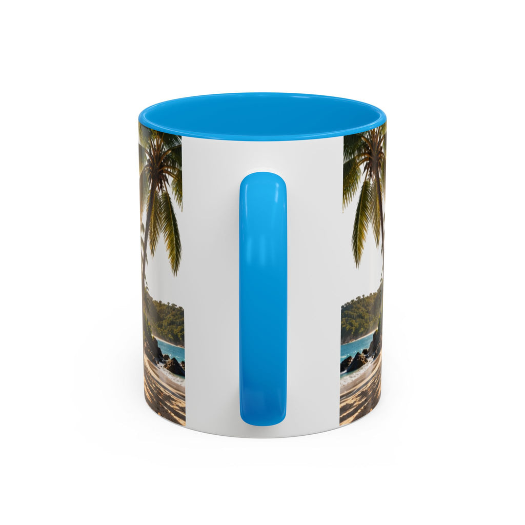 Live Your Dreams Palm Tree Mug