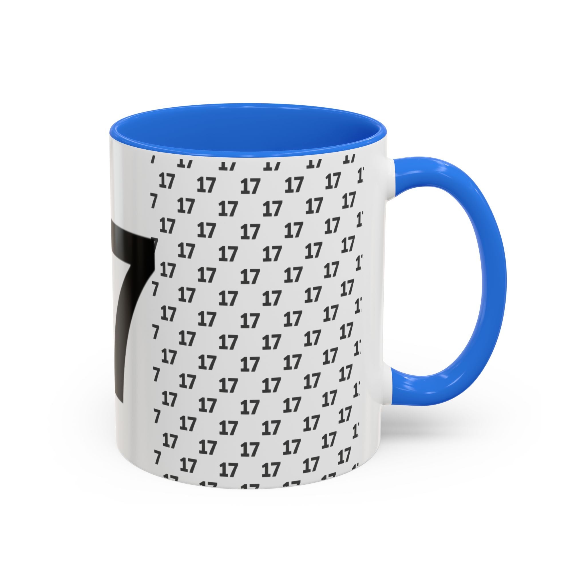Minimalist Number Pattern Coffee Mug (11oz & 15oz)