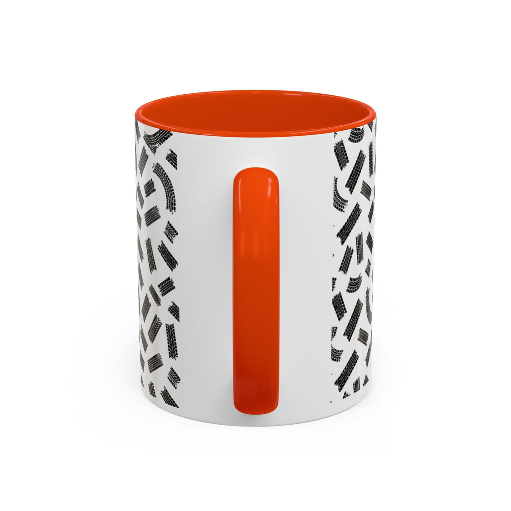 Witch Motorcycle Mug — Red-Haired Biker Witch Ceramic Coffee Cup