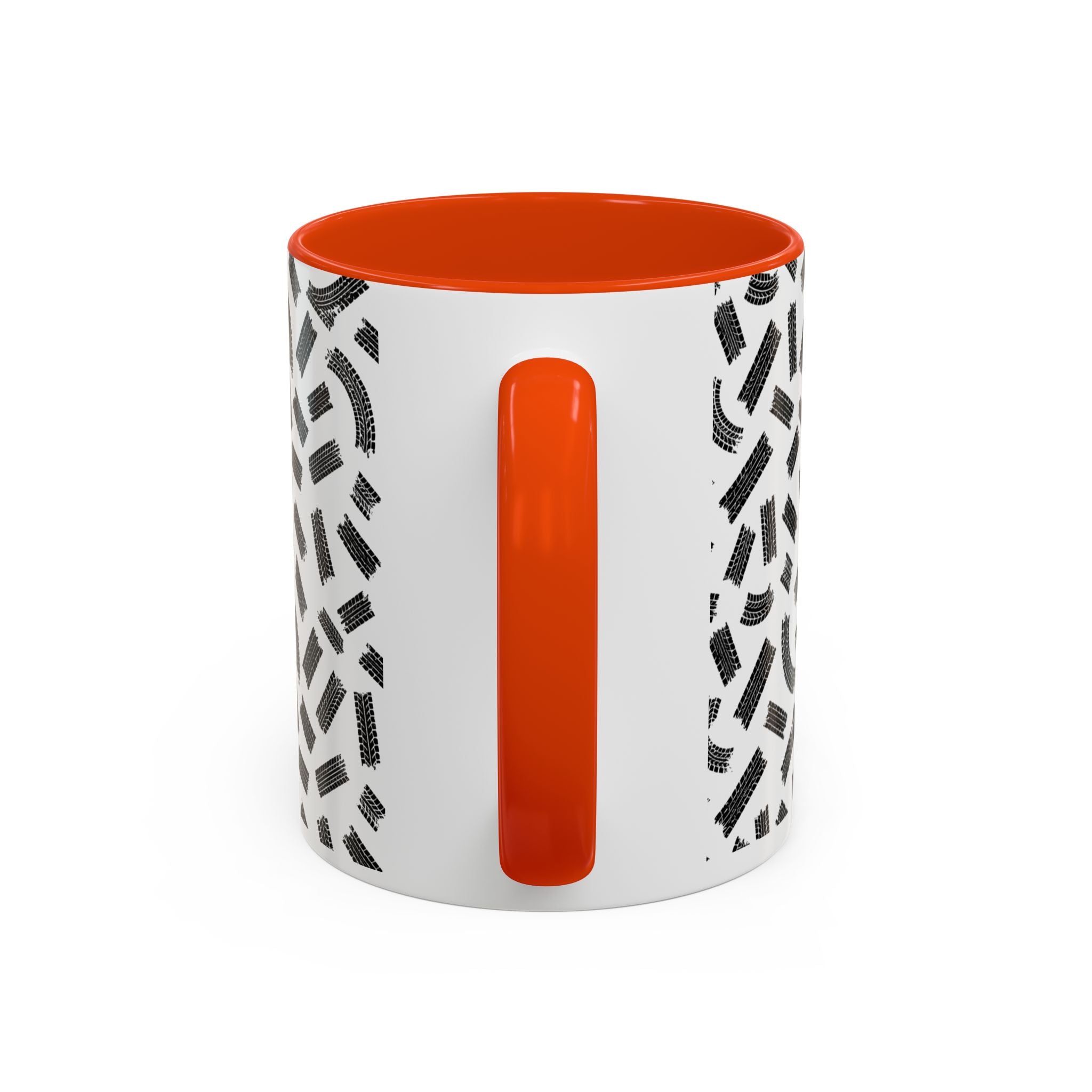 Witch Motorcycle Mug — Red-Haired Biker Witch Ceramic Coffee Cup