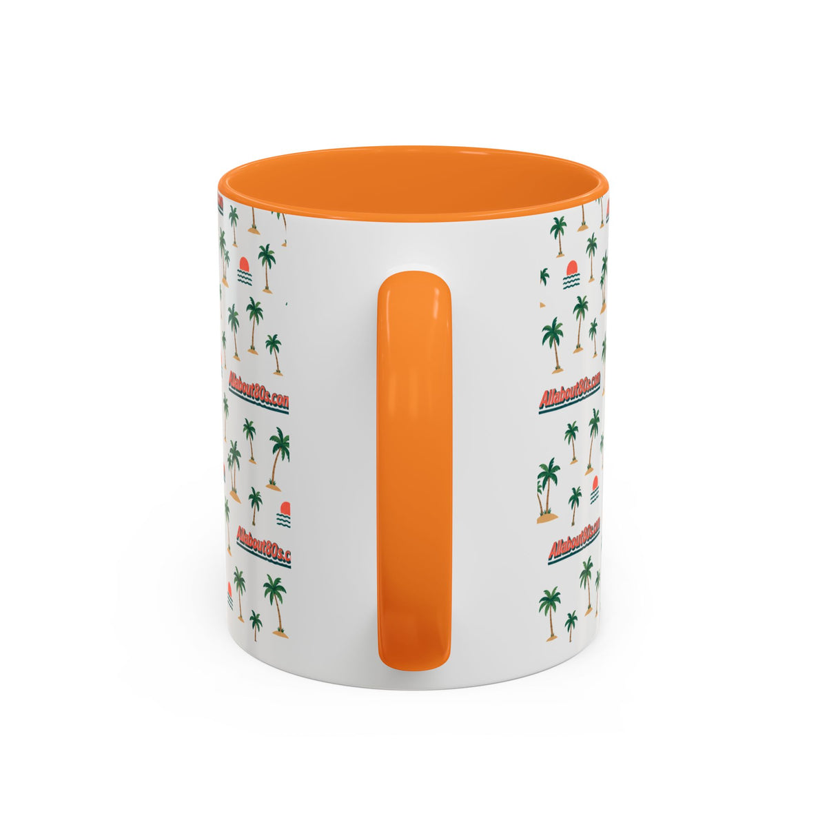 Live Your Dreams Tropical Sunset Mug