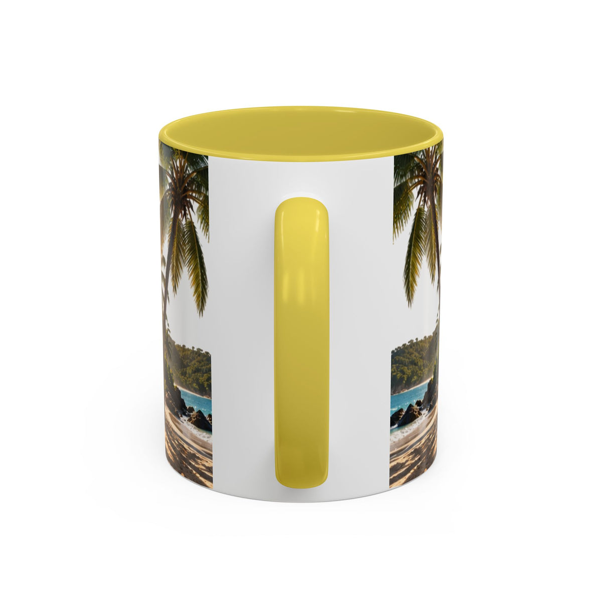 Live Your Dreams Palm Tree Mug