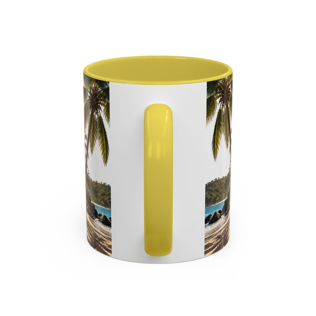 Live Your Dreams Palm Tree Mug