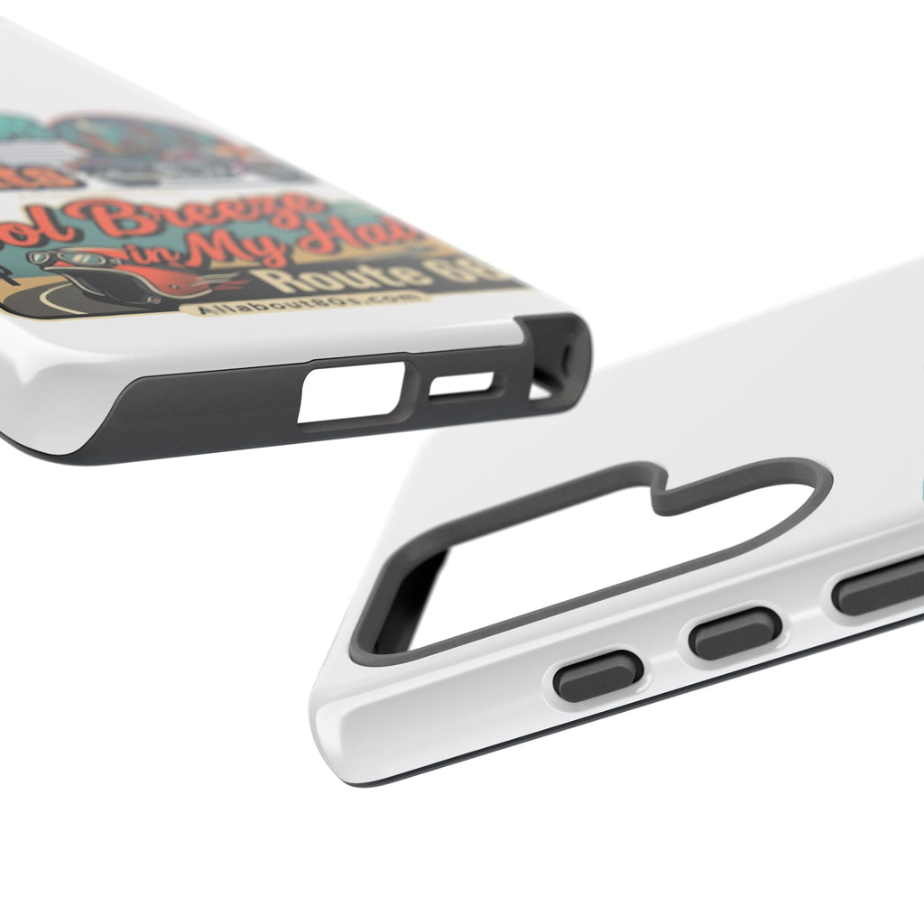 Phone Case — Route 66 City Nights Motorcycle Design