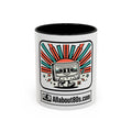 Allabout80s.com Retro Logo Accent Coffee Mug (11/15oz)