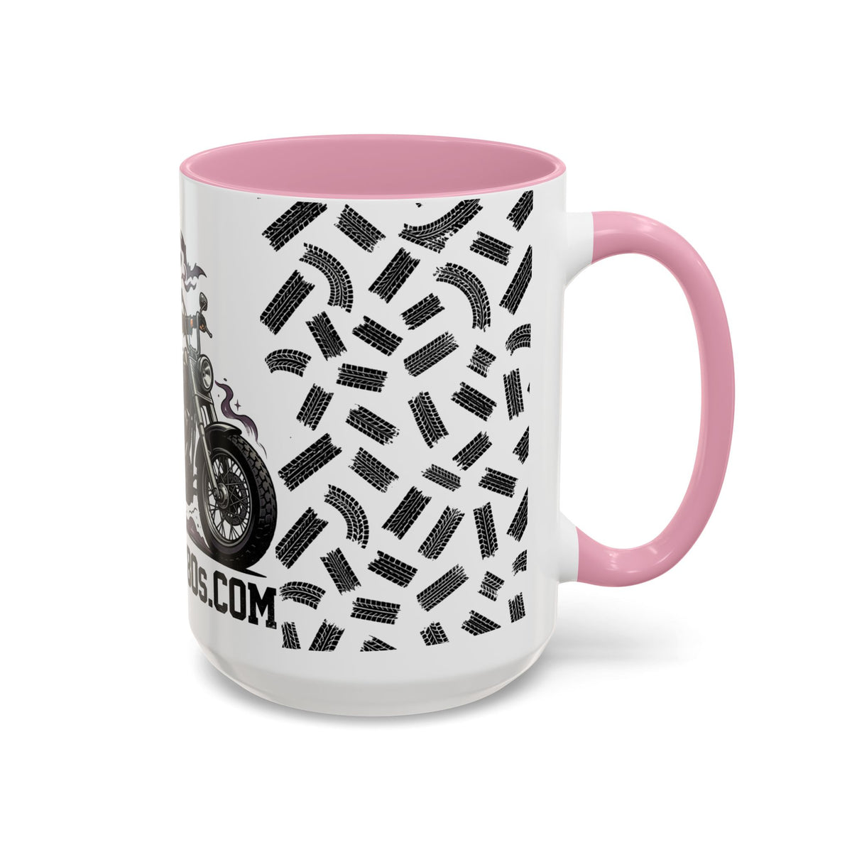Witch Biker Mug – Motorcycle Witch Coffee Cup (11oz/15oz)