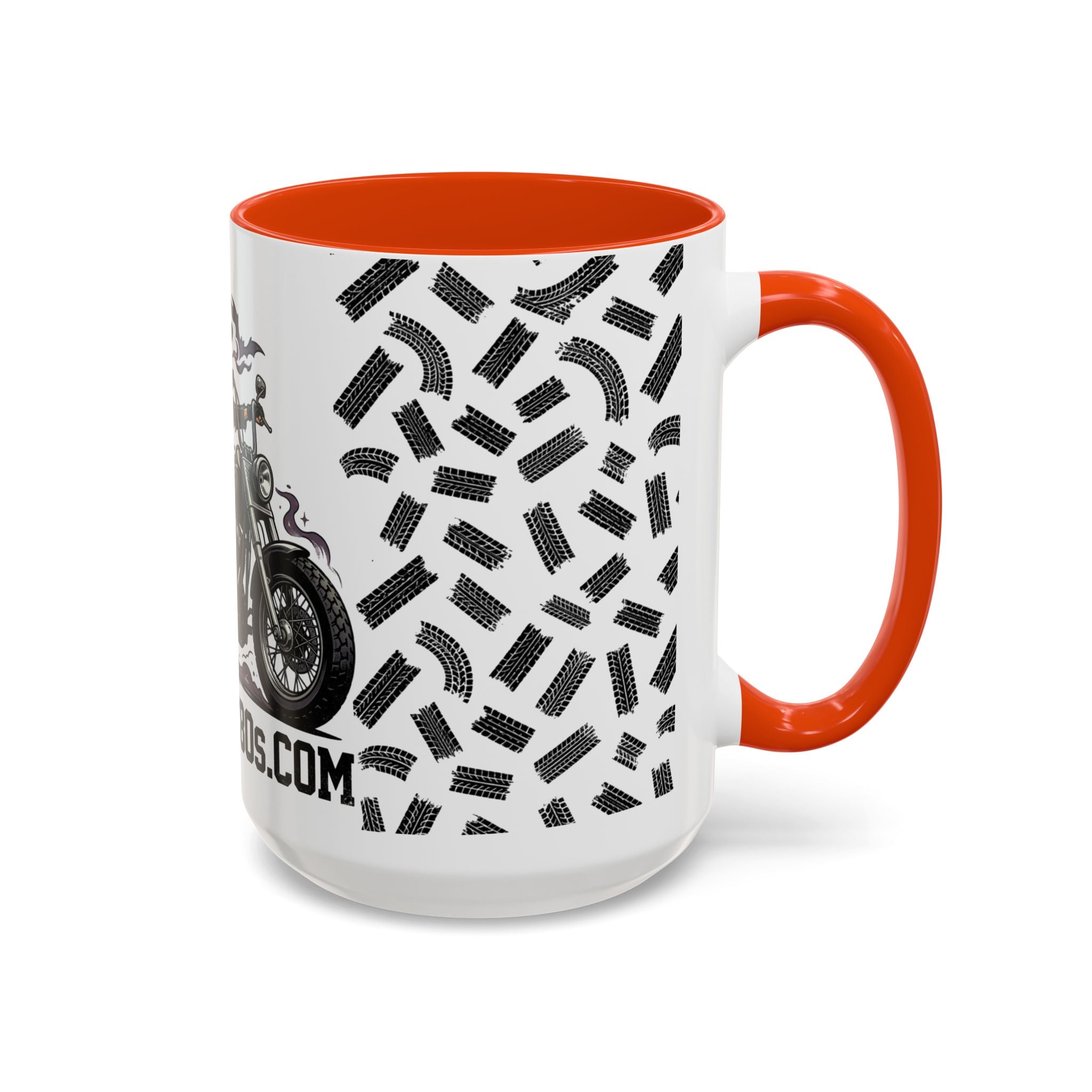 Witch Biker Mug – Motorcycle Witch Coffee Cup (11oz/15oz)