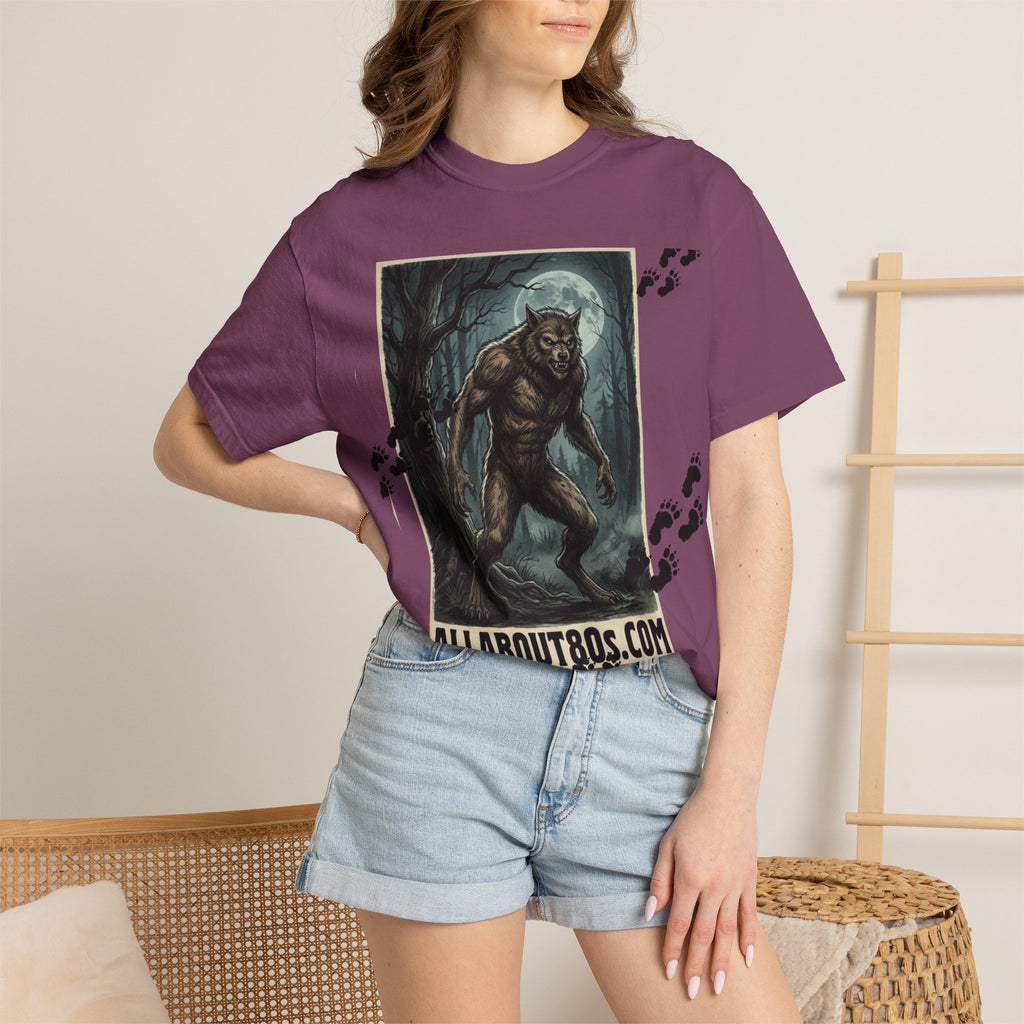 Werewolf Graphic T-Shirt — AllAbout80s.com Retro Horror Tee