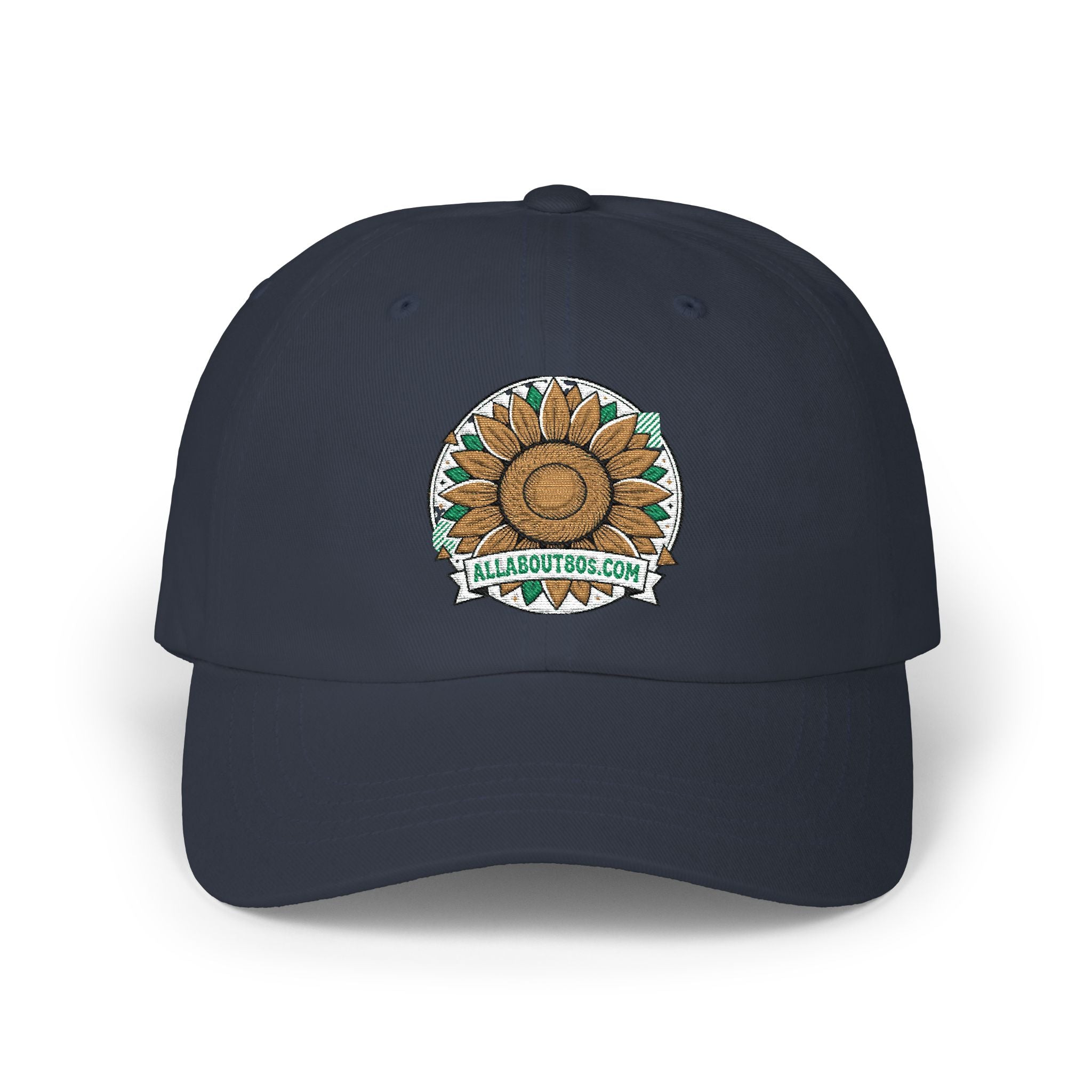 Sunflower Vintage Dad Cap — "Always Be Kind" Embroidered Baseball Hat