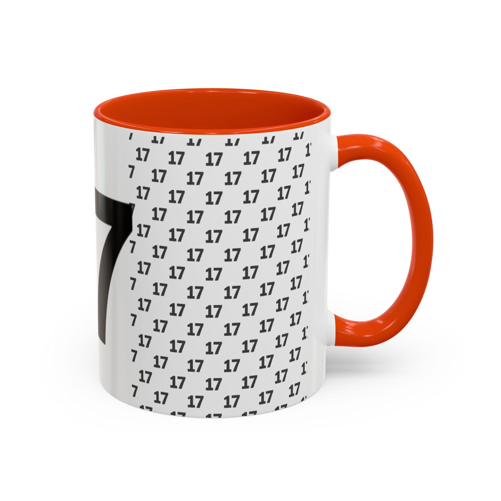 Minimalist Number Pattern Coffee Mug (11oz & 15oz)