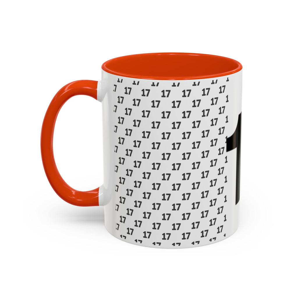 Minimalist Number Pattern Coffee Mug (11oz & 15oz)
