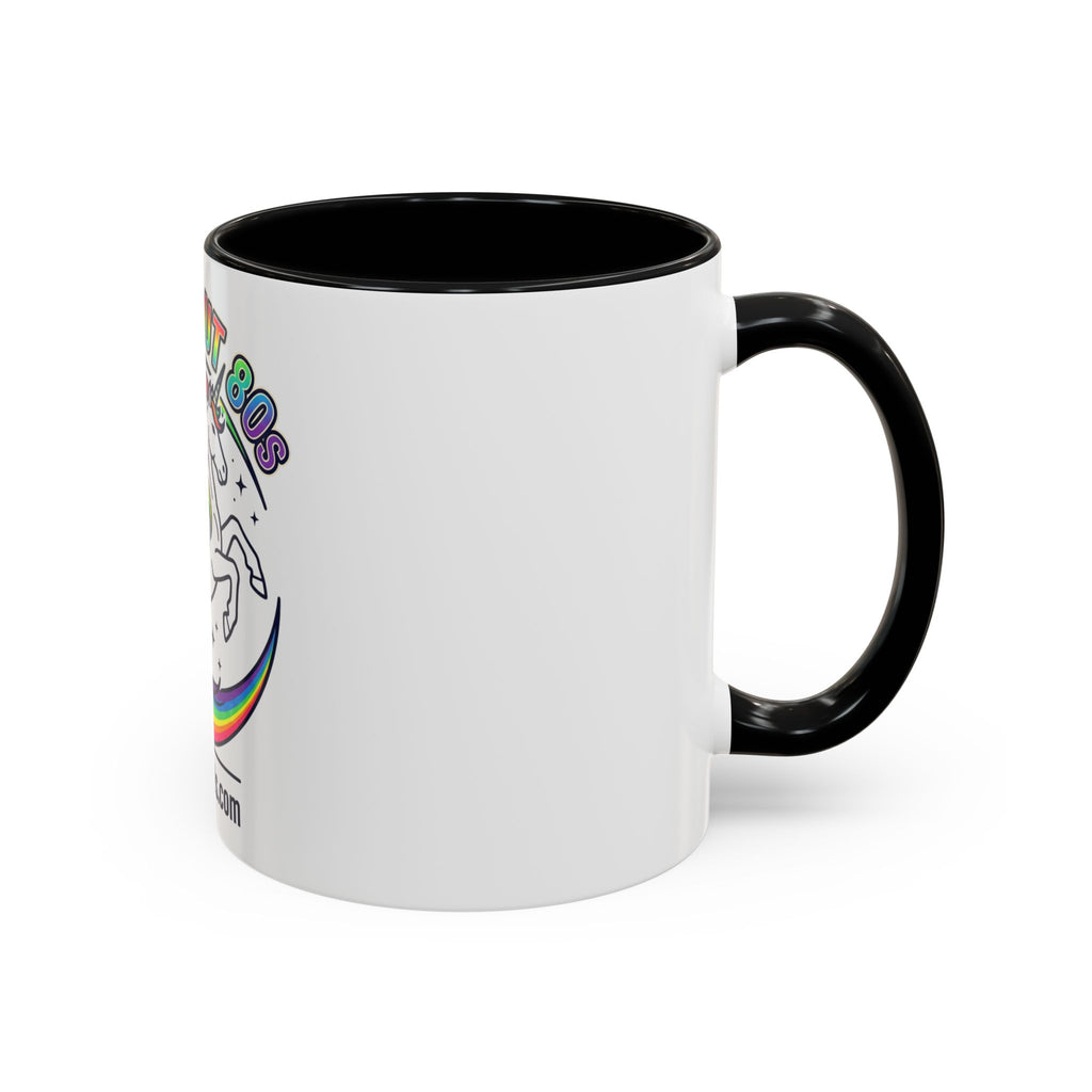All About 80s Unicorn Rainbow Coffee Mug (11/15oz)