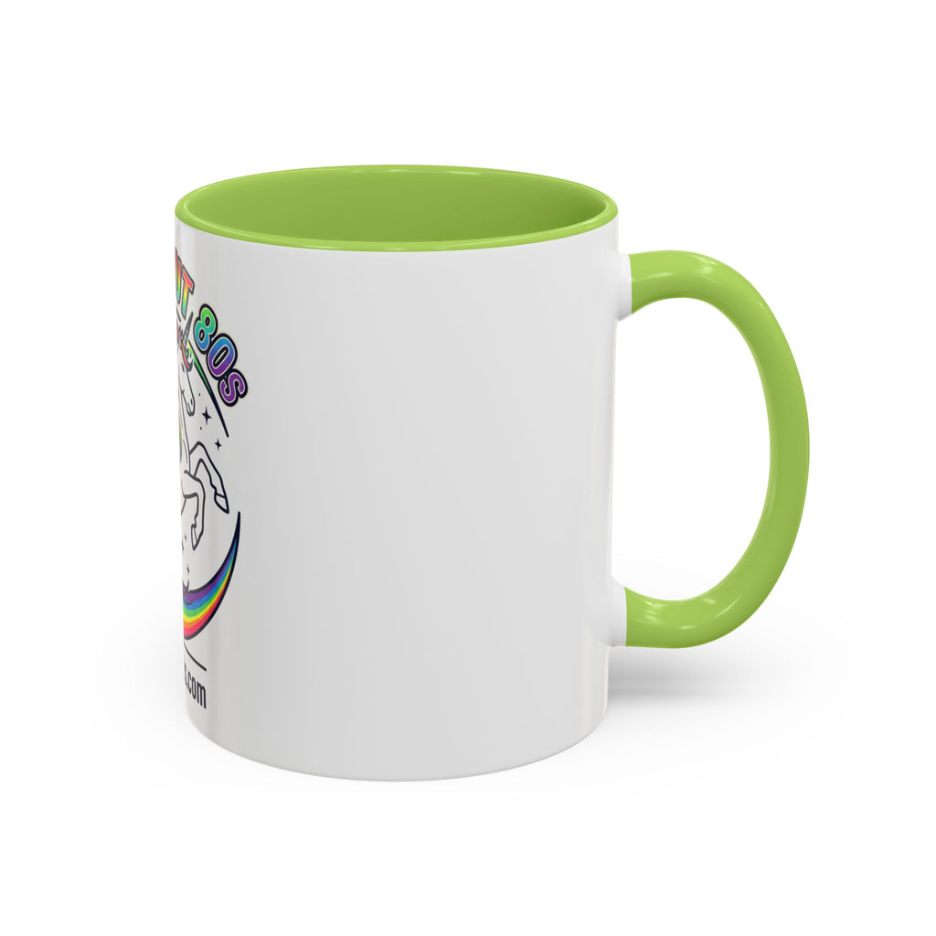 All About 80s Unicorn Rainbow Coffee Mug (11/15oz)